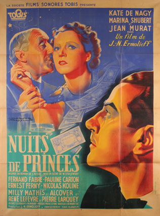 Nuits De Princes by J N Ermolieff (47 x 63 in)